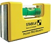 Mini vodovha Stabila Pocket Pro Magnetic 17768, 68 mm, s magnetem, hlinkov rm