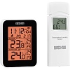 Digitln bezdrtov meteostanice Eurochron EFWS 260 WIFI WH0260, Max. dosah 100 m, stbrn (matn)
