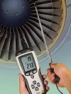 Thermo anemometr (termick anemometr) s teleskopickou sondou