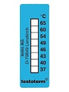 Nevratn teplotn indiktor +37 a +65 C - nalepovac