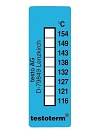 Nevratn teplotn indiktor +116 a +154 C - nalepovac