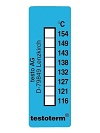 Nevratn teplotn indiktor +116 a +154 C - nalepovac