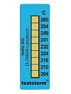 Nevratn teplotn indiktor +204 a +260 C - nalepovac